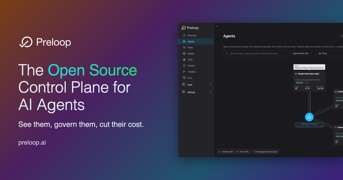 Preloop: open-source control plane for Claude Code, Codex CLI, Cursor, and any MCP agent